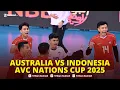 🔴 AUSTRALIA VS INDONESIA I MEN'S VOLLEYBALL AVC NATIONS CUP 2025 | LIVE SCORE