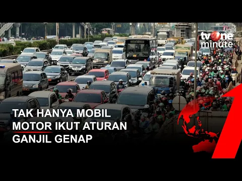 Siap-siap! Tak hanya Mobil, Motor Ikut Aturan Ganjil Genap di DKI Saat Masa Transisi | tvOne