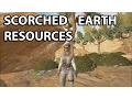 Scorched Earth Resource Locations silica pearls metal sulfur oil salt crystal sap cactus sap