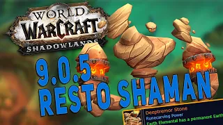 Shadowlands RESTO SHAMAN 9 0 5 My Legendary Covenant Choices