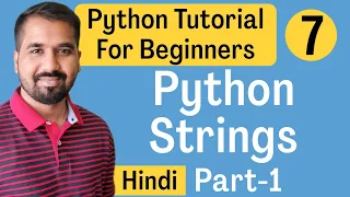 Python Strings Part-1 Explained in Hindi l Python Tutorial For Beginners