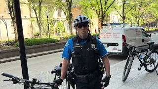 Arrested exercising rights on Sidewalk in Cincinnati Ohio