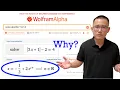 I want a simple life but WolframAlpha doesn t allow it