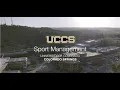 UCCS Sport Management Program - Start Your Career in Sports