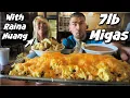 MASSIVE MEXICAN BREAKFAST CHALLENGE With Raina Huang Migas Challenge Austin Texas Man Vs Food