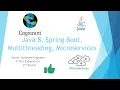 Cognizant Round 2 Java Interview Questions with Answers Microservices Java8 Spring Boot