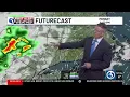 FORECAST An isolated storm today plus the return of wildfire smoke