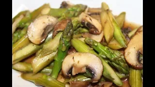 Skip the take-out tonight and make your own stir-fry with asparagus and chicken, adding garlic, soy . 