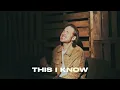 Ryan Stevenson - This I Know (Official Music Video)