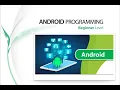 Android Programming for Tutorial for Absolute beginner Part 1
