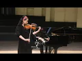 Download Lagu Zigeunerweisen op 20   P.  de Sarasate by Anna Van Praet (13y) Accompaniment: Katsura Mizumoto