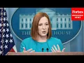 White House Press Secretary Jen Psaki Holds Briefing After Victory In Europe Day