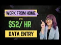 Work From Home Data Entry Jobs Remote Hiring No Degree No Phones