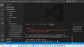 Fix This command is not available when running the Angular CLI outside a workspace