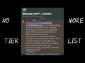 YBA New Tier List