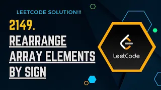 LEETCODE 2149 Rearrange Array Elements by Sign Complete JAVA Solution