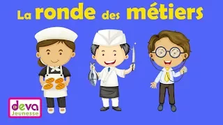 La Ronde Des Métiers J Apprends Le Boulanger L épicier L Opticien Education 