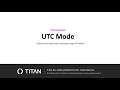 Convert your accurately using UTC Mode