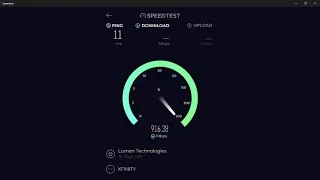 Xfinity Superfast Plan Speed Test Ethernet Paid for got