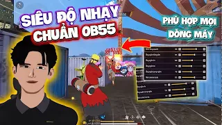 [ FREE FIRE] SIÊU ĐỘ NHẠY OB55 KÉO TÂM OPPO,SAMSUNG,IPHONE,VIVO HEADSHOTS 100% !