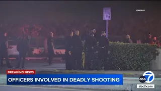 Suspect killed by LAPD in 7-Eleven parking lot in Reseda