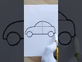 Cute Things to Draw 03 Car Drawing Easy