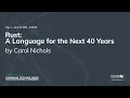 Rust A Language for the Next 40 Years - Carol Nichols