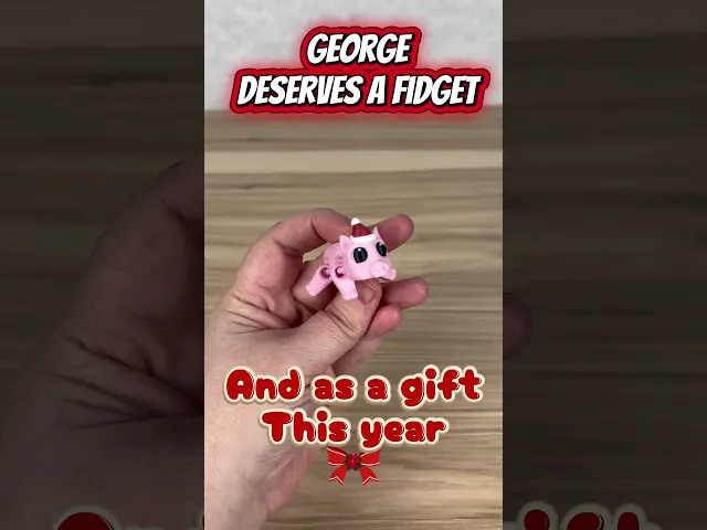 Christmas Pig George Ornament video thumbnail