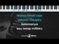 Mencintaimu - Mahalini (KARAOKE PIANO - FEMALE KEY)