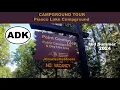 POINT COMFORT loop Campsite Tour all 38 sites Piseco Lake Campground Adirondack N Y S D E C