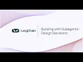 Building with Subagents Design Decisions