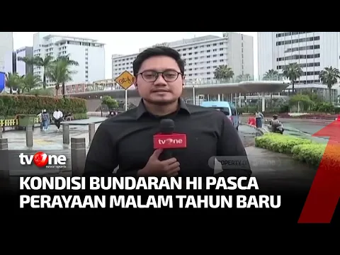 Tanaman Hancur Hingga Tumpukan Sampah, Penampakan DKI Usai Pesta Tahun Baru 2023