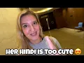 Lagu My German Friend @lizlaz_tv Tries Speaking Hindi... And It's TOO CUTE! ❤️
