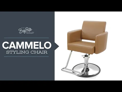 Cammello Styling Chair by Buy-Rite Beauty | Timeless Elegance & Premium Comfort for Your Salon