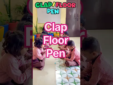 Clap /floor /pen #viralvideo #ytshorts #smartkids kidslearning