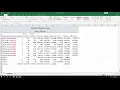 Excel Module 2 Demonstration Part 3
