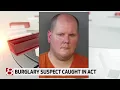Burglary suspect caught in act in Hendricks County