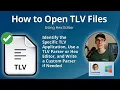 How to Open TLV Files Hex Editor