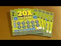 Lagu SOOD 1705: NICE WIN! FIVE $2 20X THE CASH FL Lottery Scratch Tickets