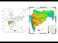 Study Area map with topography using QGIS tool
