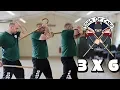 The 3 x 6 Stance Walking cane self defense CaneMasters techniques