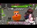 【VCR Minecraft/Vspo/Eng Sub】Day#1 Hinano laughs at Inui being exploded by a creeper