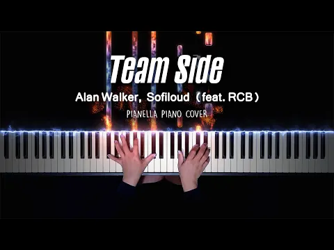 Download MP3 Alan Walker, Sofiloud - Team Side (feat. RCB) | Piano Cover by Pianella Piano