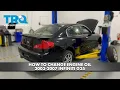 How to Change Engine Oil 2003-2007 Infiniti G35