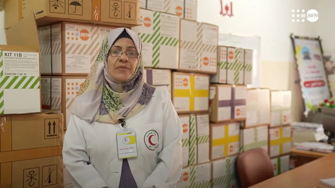 الدعم المنقذ للحياة يصل إلى النساء في مستشفى ناصر في غزة