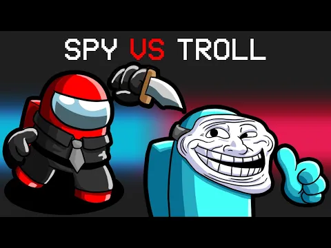 Download MP3 TROLL vs SPY Role in Among us