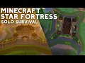 I Built a Minecraft Star Fortress