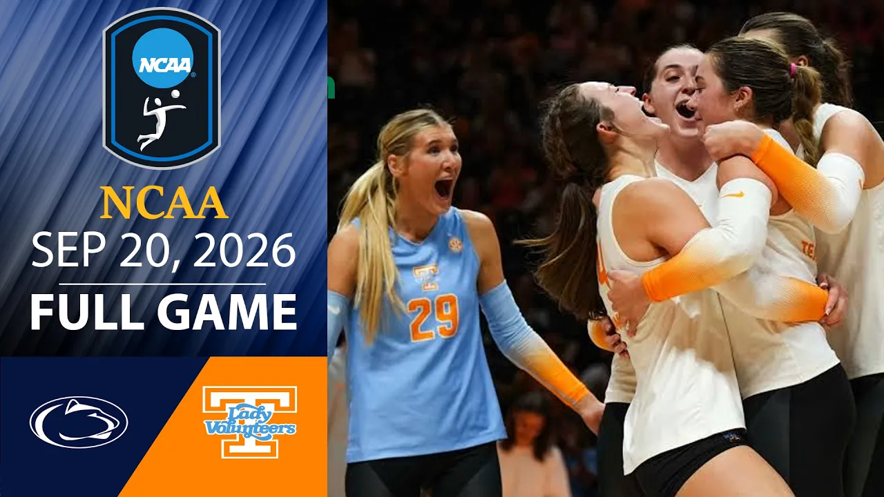 Tennessee vs Penn State FULL GAME Sep 20, 2026 | NCAA Women's Volleyball 2026