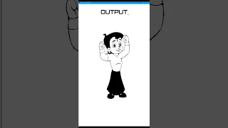 Chhota Bheem Sketch Using Python Turtle Graphics In Python Programming