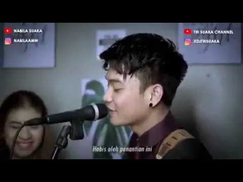 Download MP3 ku Tetap Menanti.suaranya bikin adem\\\\cover tri suaka dan Nabila suaka.